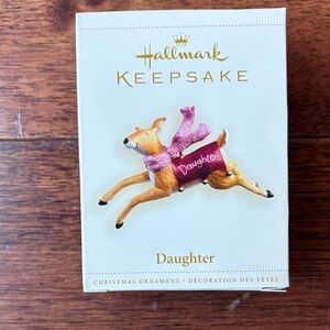 Hallmark Keepsake Daughter Ornament 2006